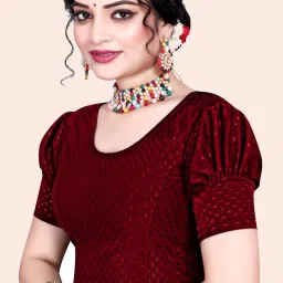 Round Neck Women Blouse-image-72