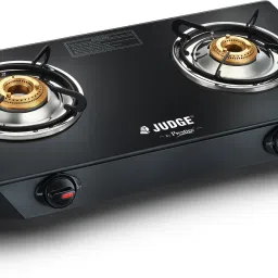 Deluxe 2B Toughened Black Glass Manual Gas Stove-33