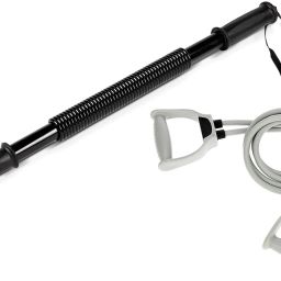 Fitness Combo of Power Twister 20 Kg & Double Toning Tube for Workout Fitness Accessory Kit Kit-6