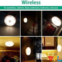 VFL Motion Sensor Light for Home, Wardrobe, Bedroom, Kitchen and More Smart Sensor Light Body Induction Lamp Smart Sensor Light Motion Sensor Light image 4