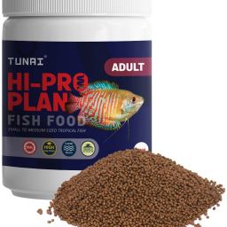 HI-PRO Plan 55% Protein Enriched 2MM Fish Food for Tropical Fish 0.45 kg Dry New Born, Adult, Senior, Young Fish Food-image-40