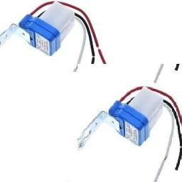GoodsBazaar Photocell 2pc LDR Sensor Light Controller Auto Day/Night Lamp On & Off-23