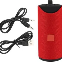 Electro Merchant 113 Red Bluetooth Wireless Speaker Speaker Mod-38