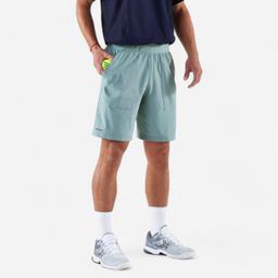 Men's Tennis Breathable Shorts Dry - Greyish Green-image-4