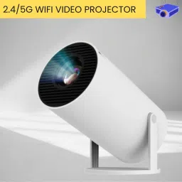 FRONY Mini HD Projector for Home 4KSupport With Built-in App Netflix/Prime/YouTubeQ493 (4500 lm / 1 Speaker / Wireless / Remote Controller) Portable Projector-image-19