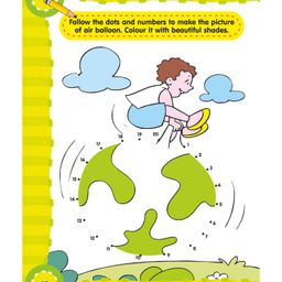 dreamland publications Dreamland Fun with Dot to Dot Book 1 for Children - Join the Dots and Find the Hidden Picture 32 Pages Book image 5