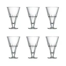 la rochere Excelsior Transparent Glass ( Set of 6 ) Ice Cream cup-picture-2