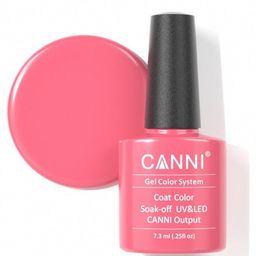 CANNI Gel Color System Coat Color Soak-Off UV & LED Nail Polish-Neon Pink 050-image-87