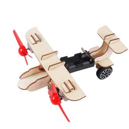 DIY Twin-Engine Aircraft STEM Kit Twin-Engine Taxiing Aircraft Technologia Science Experimental Tool Learning Educational Wooden Puzzle Games For Kids - RS6271DIY Twin-Engine Aircraft STEM Kit Twin-Engine Taxiing Aircraft Technologia Science Experimental Tool Learning Educational Wooden Puzzle Games For Kids - RS6271-11