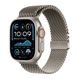 Apple Watch Ultra 2 GPS+Cellular with Natural Titanium Milanese Loop - M (49mm Retina LTPO2 OLED Display, Natural Titanium Case)-picture-18