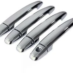 Car Stylish Door Catch Handle Cover Chrome Finishing Suitable For Toyota Innova Chrome Maruti Innova Side Garnish-image-13