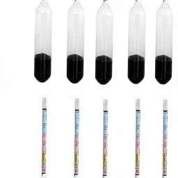 Small Lactometer Zeal Type Dual Tested for Milk Testing (Pack of 10) Hydrometer-21