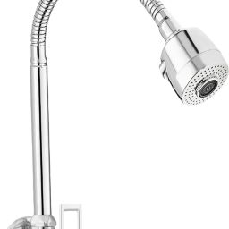 Sq cut Flexible Kitchen Sink Tap Sink Cock with Shower Flow Dual Flow Sink Tap Faucet-image-7