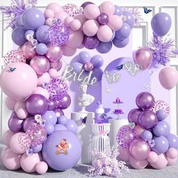 Solid Perfect bride to be Decoration Kit of 45pcs – For Husband, Couple, wife Balloon-image-74