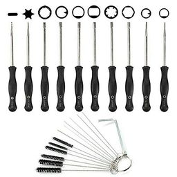 Ubersweet® Imported 1X(Carburetor Adjustment Tool with Carburetor Cleaning Brush Needle for Com I5G5 image 1