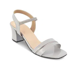 Tresmode RACHEL Open Toe Block Heels With Backstrap image 1