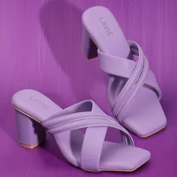 Lavie Strappy Open Toe Block Heels-18