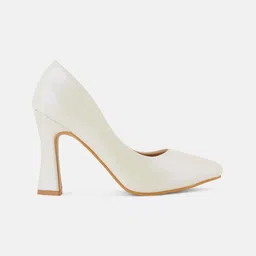 CORSICA Pointed Toe Party Block Pumps image 4