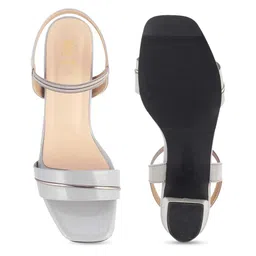 Tresmode RACHEL Open Toe Block Heels With Backstrap image 4