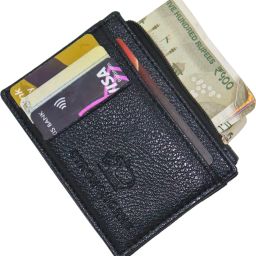 Men Casual, Evening/Party, Formal, Travel, Trendy Black Artificial Leather Card Holder-image-70