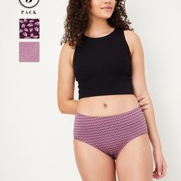 max Pack of 3 Women Hipster Multicolor Panty-picture-6