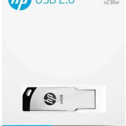 HP V236w 64 GB Pen Drive Compatible with Audio Player, Desktop Computer, Gaming Console, Laptop, Mobile, Netbook, Tablet, Television USB 2.0 Metal Case image 3