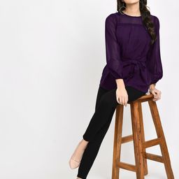 V&M Crepe Top-45