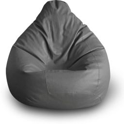 XXL Premium Leatherette Classic Teardrop Bean BagWith Bean Filling-picture-30