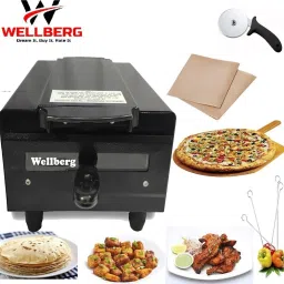 14-Inch Large Multipurpose Pizza Oven for Grilling, Healthy Roasting, and Baking Electric Tandoor-image-27