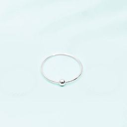 Zavya Sterling Silver Rhodium-Plated Septum Nosepin-image-60