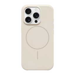 Apple Beats Hard & Soft TPU & Polycarbonate Back Cover for Apple iPhone 16 Pro (MagSafe Compatible, Summit Stone)-image-91