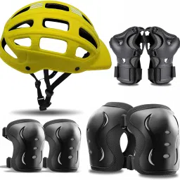SX 4 protective set green Skating Kit-image-22