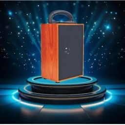 Buywithrs Wooden Finish Don Bluetooth Speaker | 10W Output | Wireless & Portable 10 W Bluetooth Speaker-image-92