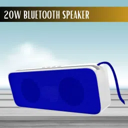 FRONY Shark (PORTABLE BLUETOOTH DESKTOP SPEAKER) With Stereo Sound & Long BatteryC144 20 W Bluetooth Laptop/Desktop Speaker-picture-0