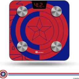 Powermax Fitness BCA-130 Marvel Series Captain America Bluetooth Smart Scale Weighing Scale-picture-10