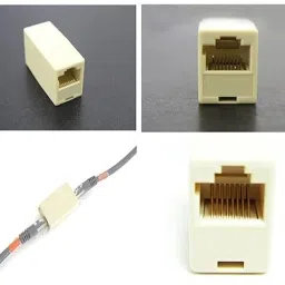 WiredCom Rj45 Ethernet adapter Cat 5, Cat 6 Certification (Pack of 2) Lan Adapter image 3