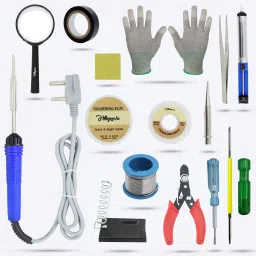 HGCM95M1 15in1 Soldering and Desoldering Iron Kit Set with Magnifying Glass 25 W Simple-7