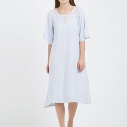 Soie Women Knee Length Knee Length Nightdress-image-87