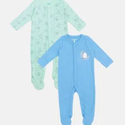 Pantaloons Baby Boys Pack Of 2 Printed Cotton Sleepsuit-image-27