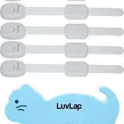 Baby Safety Lock & Door Stopper Combo pack,7Pcs (6 pcs Safety Lock, One Pc Door Stopper), Baby safety essential-picture-20