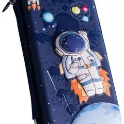 Astronaut Pencil Case Pencil Pouch R106 Geometry Box-34