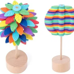 Candy Flower Rotating Lollipop Stress Relief Colorful Toy For Boys and Girls-21