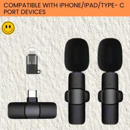 K9 Wireless Microphone Receiver With Recording Clip Mic for Youtube/VloggingP278 Microphone-picture-16
