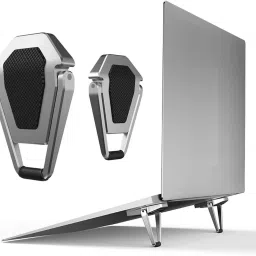 AILEXIM Mini Sturdy, Portable & Invisible Laptop/Tablet Riser Stand | Universal Laptop Stand-19