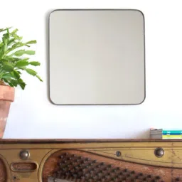 12"inch by 12"inch SQUARE MIRROR. PERFECT FOR BATHROOM. Bathroom Mirror-image-6