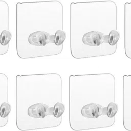 8 Wall Mounted Multi Function Wall Storage Hook Power Plug Socket Holder Hook 8-19