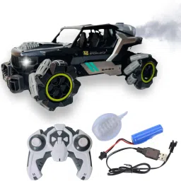 Off-Road 4x4 RC Drift Car Toy with Mist, 360° Stunt, Rechargeable Battery-23