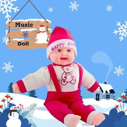 CHIKU CHEER Laughing Boy Doll Toy-image-44