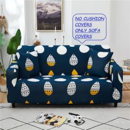 Polyester Abstract 3 Seater Sofa Cover-picture-14