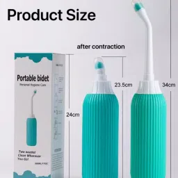 Portable bidet, Jet Spray for Toilet | Retractable, 2 angled Nozzles M334 Manual Bidets-image-68